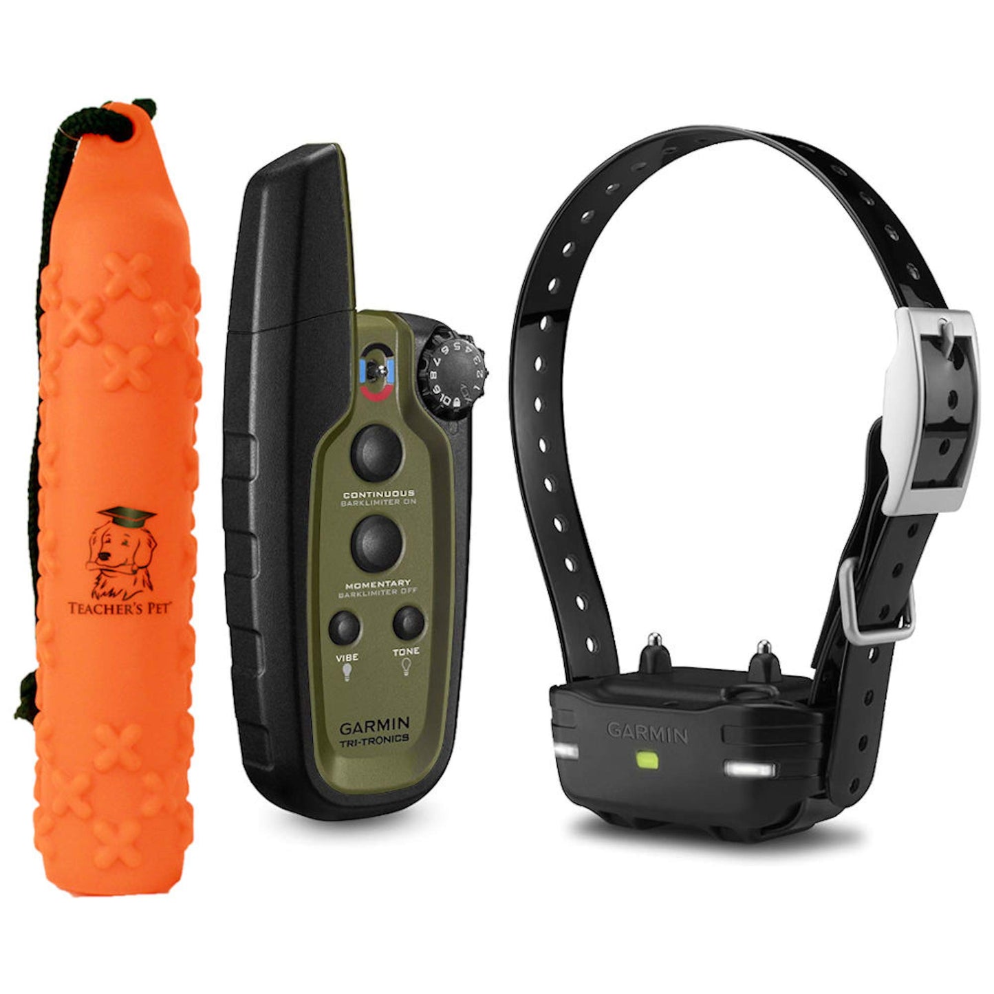 Garmin Delta Sport Pro Hunting Dog Collar Bundle - Water-Resistant, Long-Lasting Dog E-Collar with Handheld Device with Teacher’s Pet Vinyl Dog Training Hunting Dummy Bumper